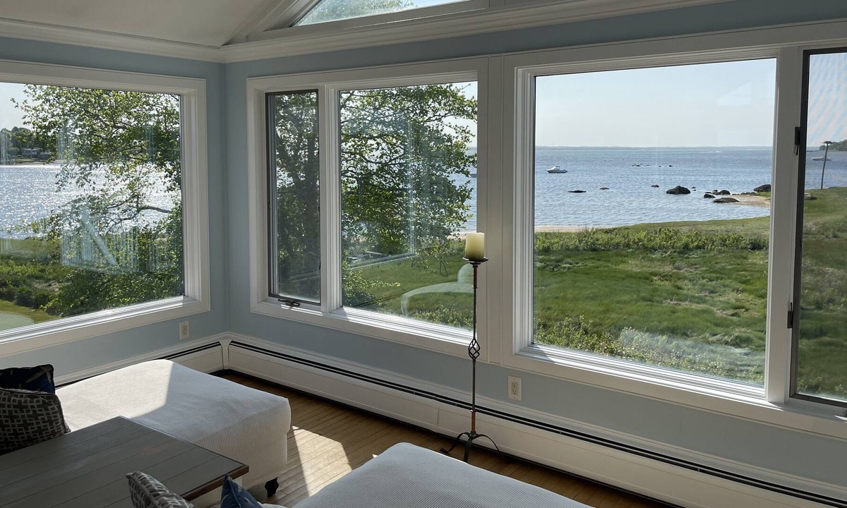 Marion House | Panoramic views of the ocean, large deck with direct access to the water