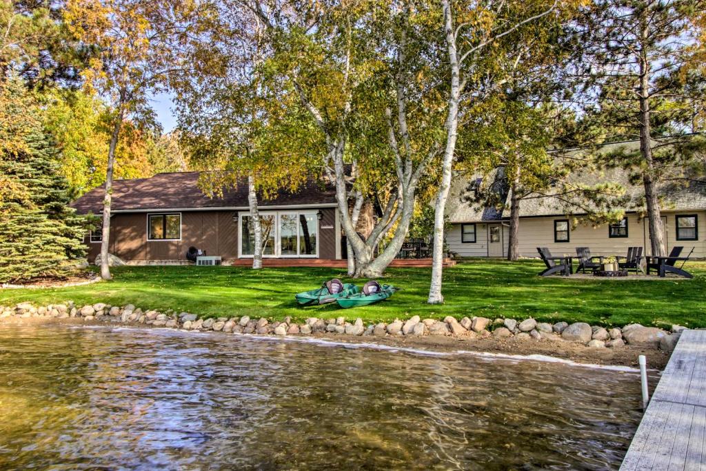 Breezy Point House | Pelican Lake Getaway on Stunning Peninsula!