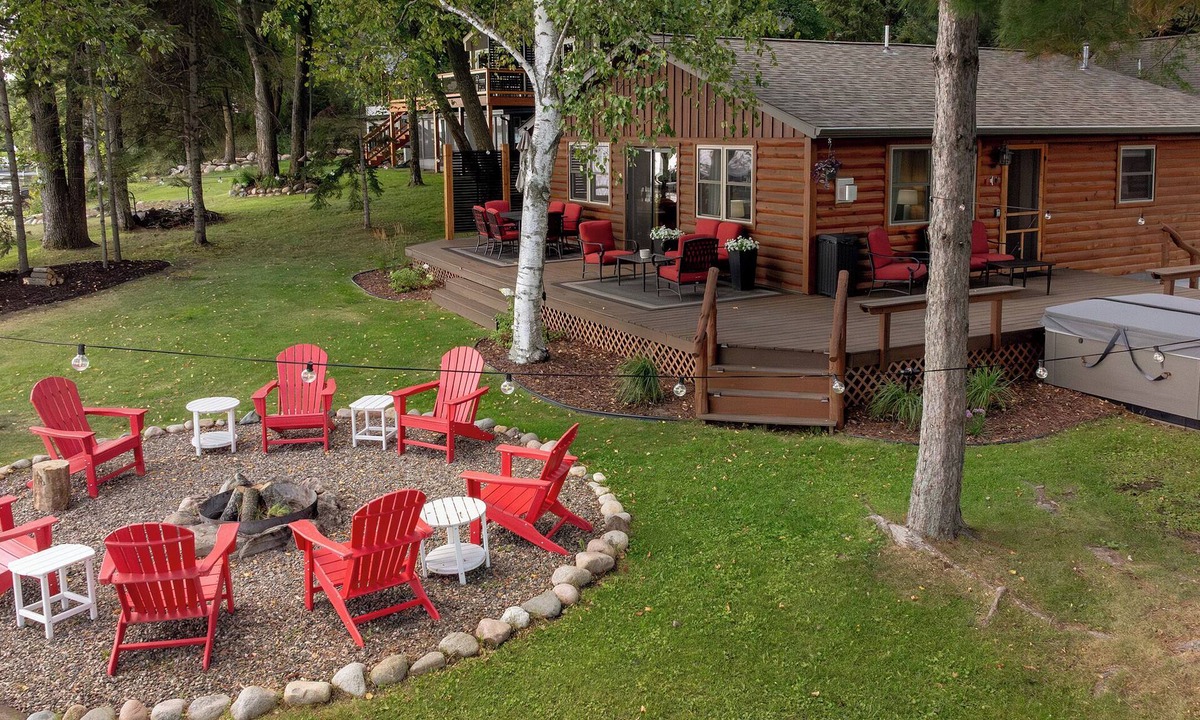 Crosslake Cabin | Premier Location on Crosslake - Hot Tub - Pontoon Rental - Waterslide - Games