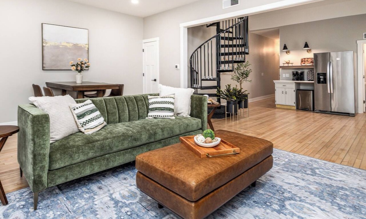 Galena Apartment | Prime Main St Suite! Walk 2 Dining & Shopping! Spiral Stairs to Loft Bedroom!
