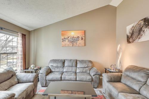 Chalco House | Private Yard & Patio: Spacious Retreat in Omaha!