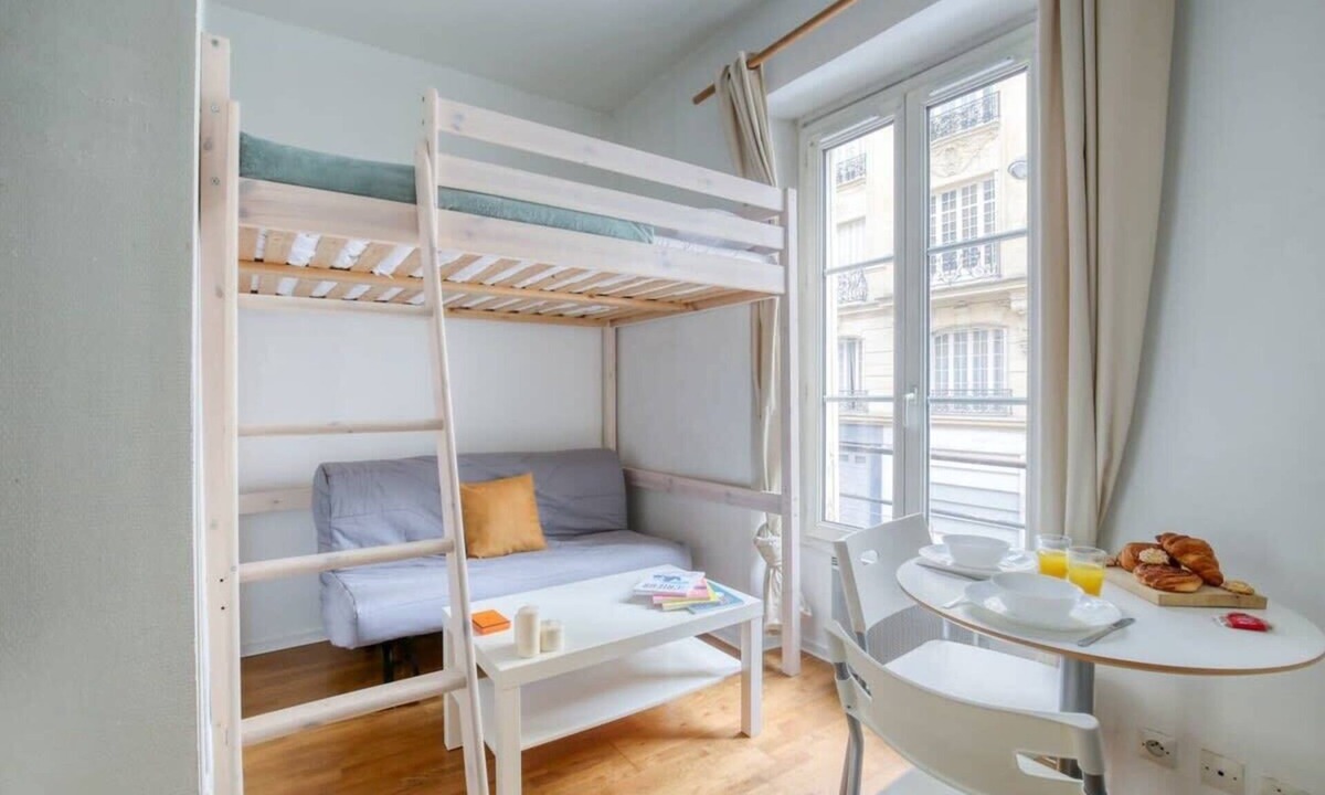 Batignolles Apartment | Restful Studio-Coeur du 17e - Bail Moy Durée (1FG)