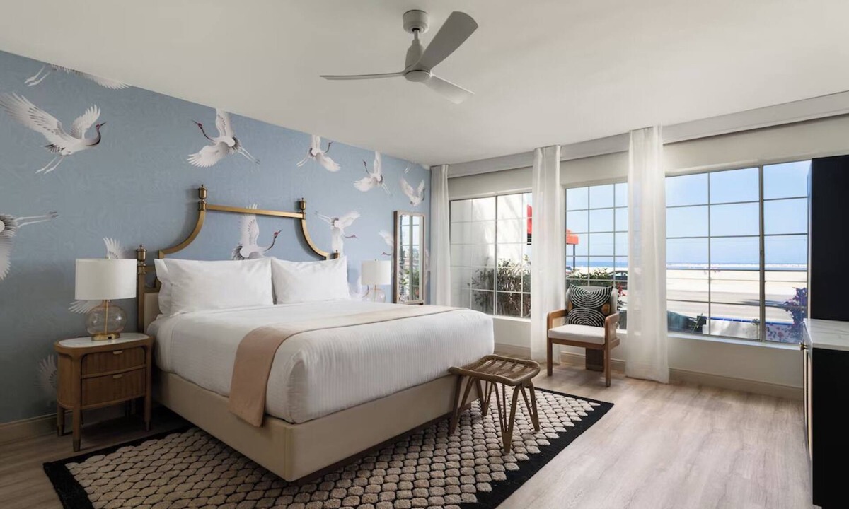 West Beach Hotel | Santa Barbara Coastal Stay! Pool & Gym Access & Walk to State Street Dining!