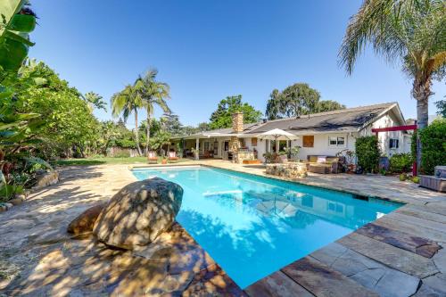 Santa Barbara House | Santa Barbara Vacation Rental w/Pool & Hot Tub!