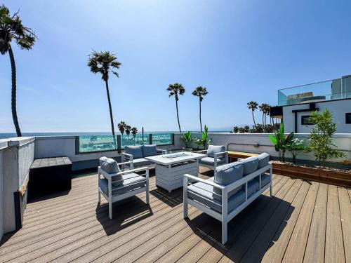 Marina del Rey House | Seaside 2BR with Ocean View and Roof Garden - VE3-MDR