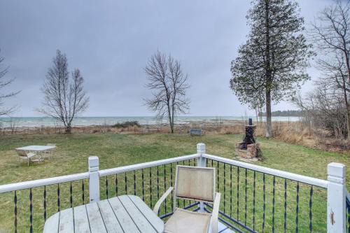 Baileys Harbor House | Serene Lakefront Baileys Harbor Home w/Deck!