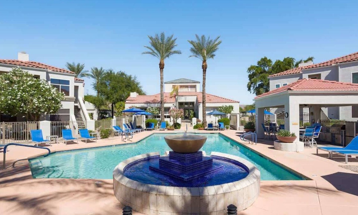 Central Scottsdale House | Solace - Community Pool & Gym -Walk to Restaurants