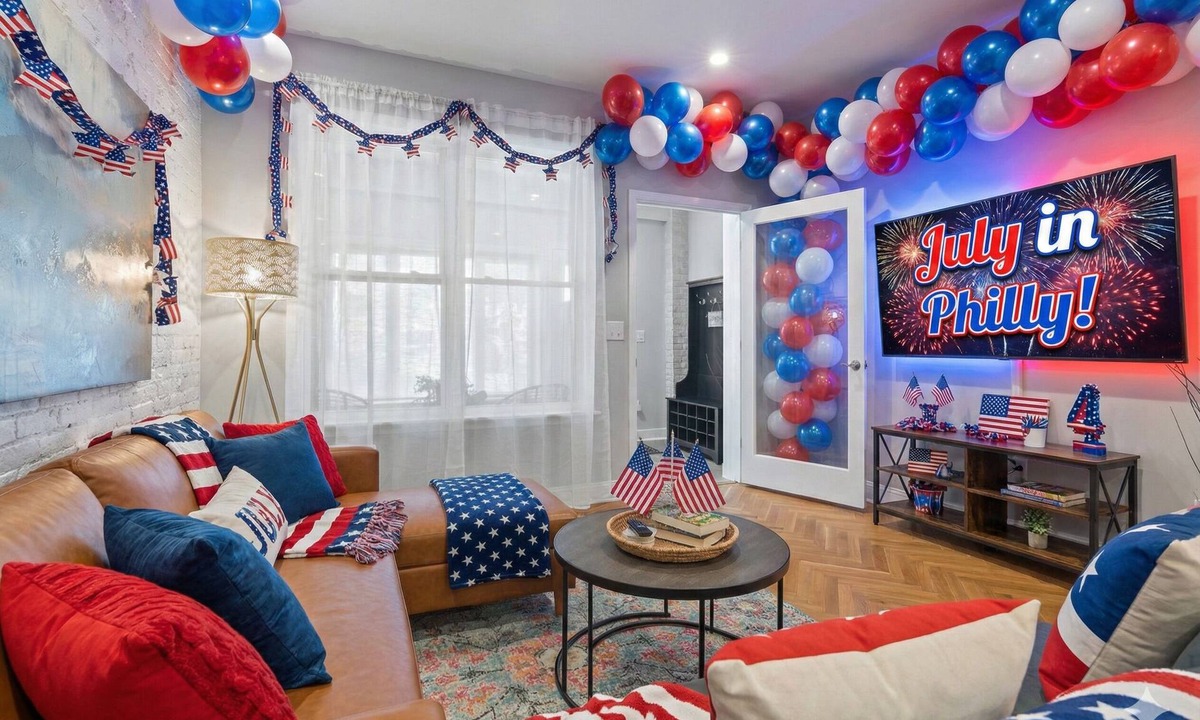 Fairmount House | Spacious 3BR Near Art Museum | Patio | Gameroom