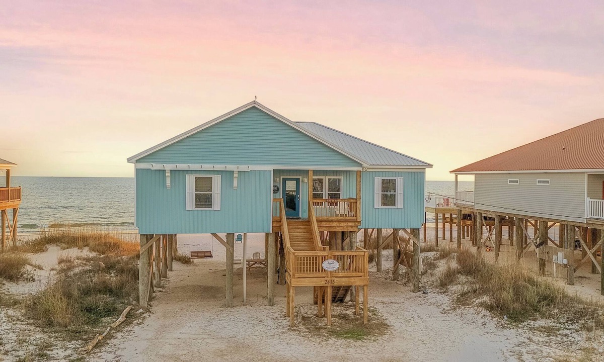 Dauphin Island House | Still Waters: Gulf-front 4BR retreat with stunning views