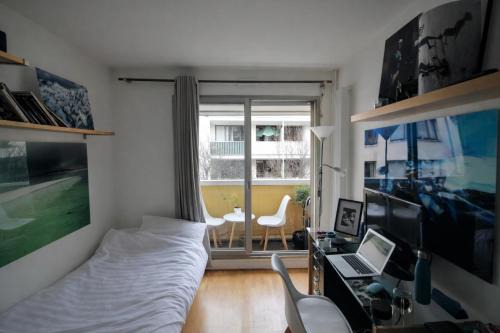 Epinettes Apartment | Studio avec balcon dans le 17ème
