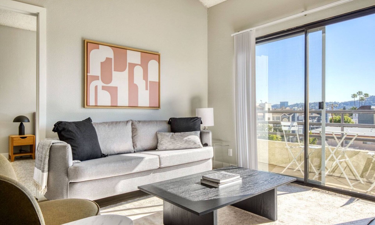 NoHo Arts District Apartment | Sunny North Hollywood 2BR w/Gym & Pool, near TJ & shops, by Blueground