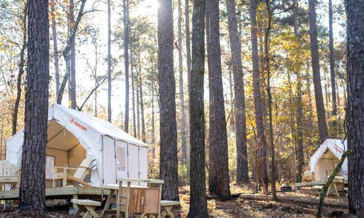 Quitman RV Rental | Tentrr State Park Site - Mississippi Clarkco State Park - Woodland B - Double Ca
