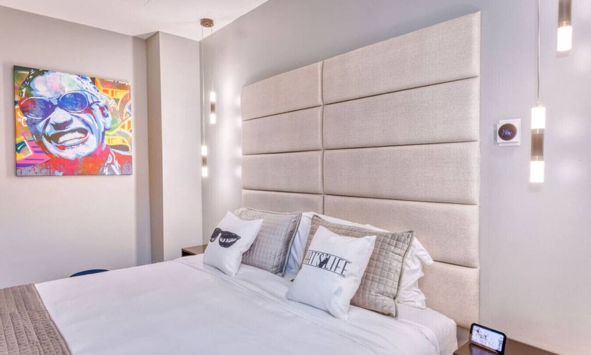 Biloxi Condo | The Bella`s Swing & Sway Suite, Sleeps 2, King Bed, Private Patio
