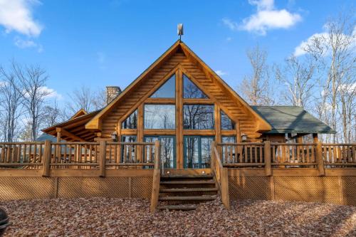 Fish Creek House | The Log Home of Fish Creek by Simple Life Rentals