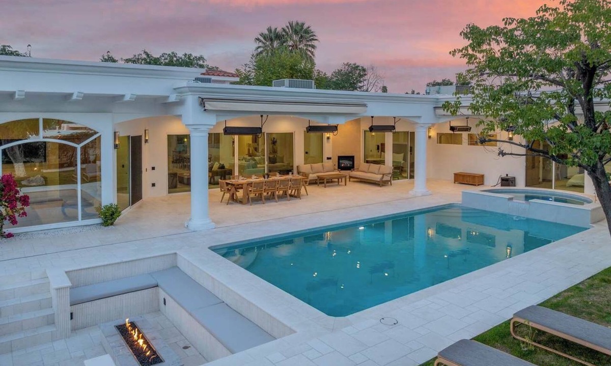 The Movie Colony House | The Mediterranean Racquet Estate- 6br Palm Springs Retreat with Private Pool & Spa
