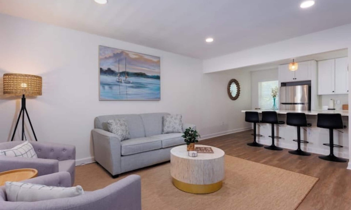 Biloxi Apartment | The Nest in OS-Steps to Downtown, Minutes to the Beach + Golf Cart Available