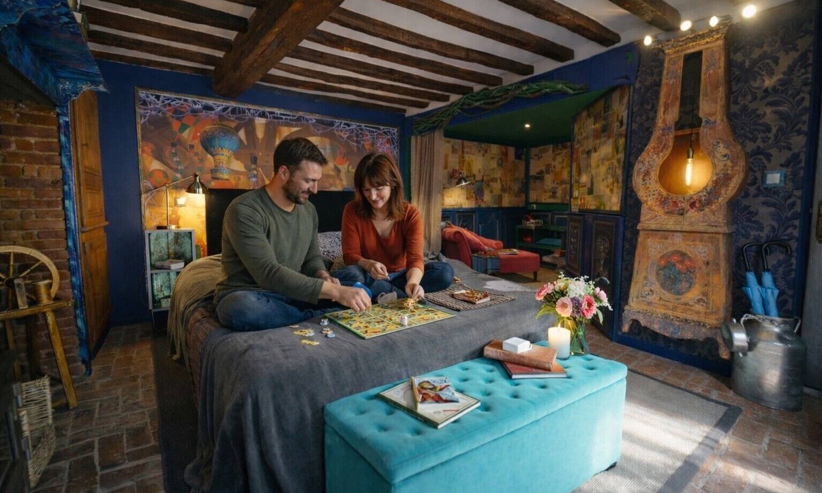Muidorge House | The Suit Legends. A luxury Romantic Suite + Private Spa in Oise, B&B near Paris