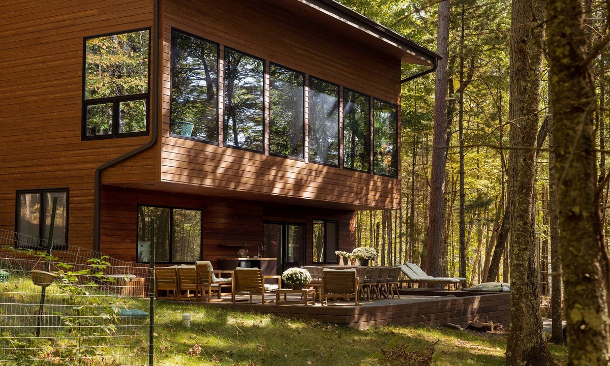 St Germain Cabin | unique cabin hot tub, zip line, chickens, garden