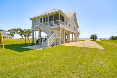 Waveland House | Walk to Beach: Oceanfront Home w/Outdoor Kitchen