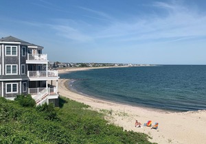 Beachfront Condo on Private Beach in Falmouth Heights