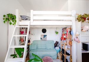 Cosy studio in BELLEVILLE