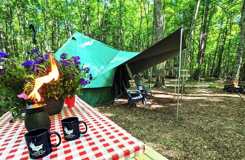 Phelps Apartment | 1949 Jim Dandy Vintage Glamping Camper #8 - Premium Resort Amenities Included!
