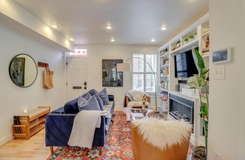 Le Droit Park House | 2 Mi to National Mall: Stunning Townhome w/Patio!