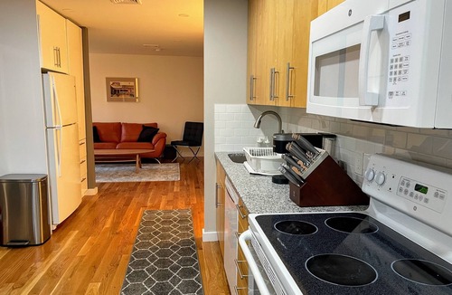 The Port Apartment | 3 Bedroom Apt in Central Cambridge, walk to Harvard/MIT, in-unit laundry & A/C