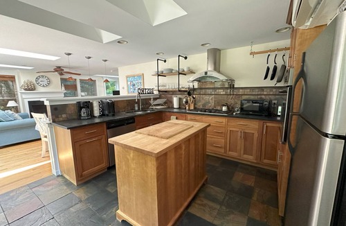 Brewster House | 3BD Main Street Retreat-A/C, Fire Pit, Enclosed Outdoor Shower