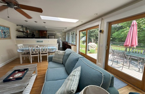 Brewster House | 3BD Main Street Retreat-A/C, Fire Pit, Enclosed Outdoor Shower