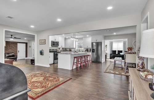 Columbus House | 4-bed/2-bath Spacious House in Charming Columbus, Game Day Home, Fenced Backyard