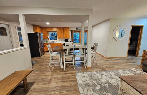 Arnolds Park House | 7 Bed, 3 Bath Okoboji Near Ritz West and East Lake Bridge Walk to EVERYTHING!