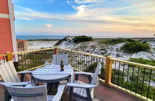 Fort Morgan House | 8BR Beach House, Sweeping Direct Gulf Views, Sleeps 20, Steps to Sand, 7 Pools