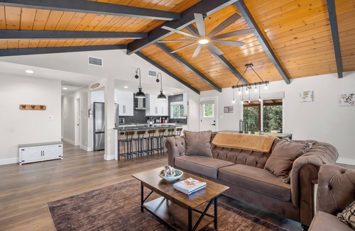 North Fork House | 9 Acre Mountain Escape with Hot Tub, Game Room, Fire Pit, BBQ