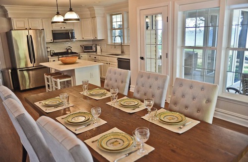 Rock Hall House | A stunning Chesapeake Bay sunset from a beautiful home with an inground pool!