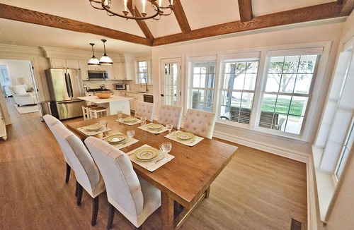 Rock Hall House | A stunning Chesapeake Bay sunset from a beautiful home with an inground pool!