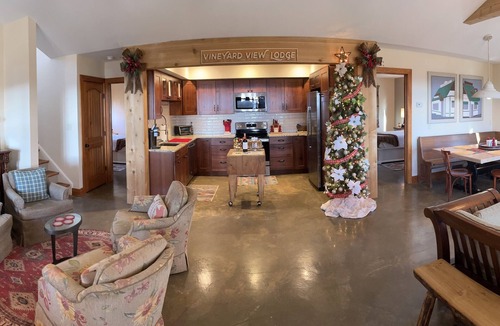Blue Ridge House | A unique mountaintop getaway overlooking Willow Croft Winery.