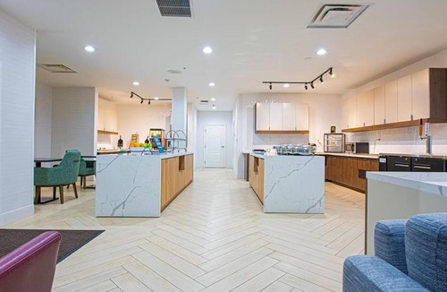 Lafayette Apartment | Accessible King Studio | Hearing-Assist Tub