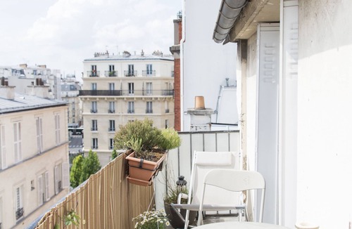 Batignolles Apartment | Batignolles Balcony, by Veeve