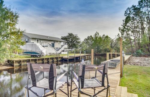 Shoreline Park House | Bay St Louis Home w/Private Dock + Kayaks!