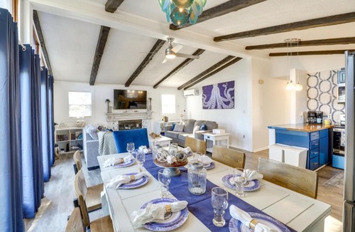 Broadkill Beach House | Beach Plum Manor with Stargazing Dome Home Across From Beach