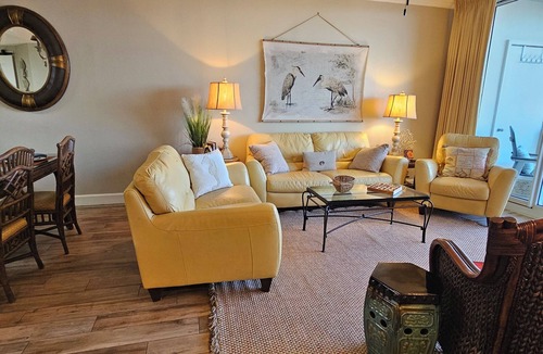 Fort Morgan Condo | Beachfront!-Enjoy the golden sun, turquoise surf & powder white sand in luxury