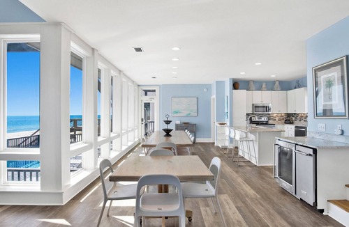 Surf Side Shores House | Beachfront Fort Morgan Oasis | Private Pool | Screened Porch