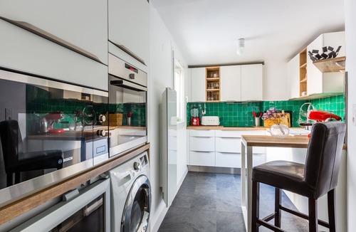 Batignolles House | Beautiful Blues in Batignolles, by Veeve