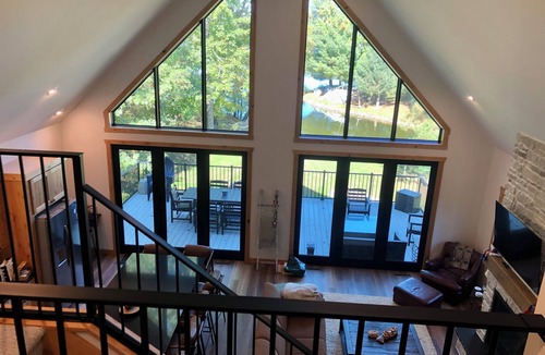 Nekoosa Cabin | Beautiful Lakefront Cabin - 3BR with lake views & minutes from Sand Valley Golf