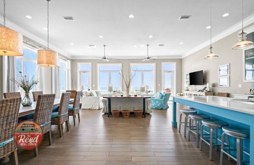 Surf Side Shores House | Beautiful Large Beach Front Property W/Private Pool - 6 Br 5.5 Ba