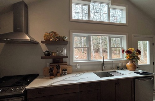 Sturgeon Bay House | Beautiful new home nestled on 5.5 acres of Lake Michigan sand dunes
