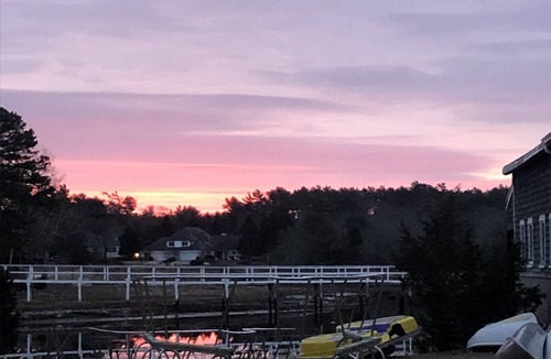 Marion Center Apartment | Beautiful sunrises, Blue Herons and stargazing.