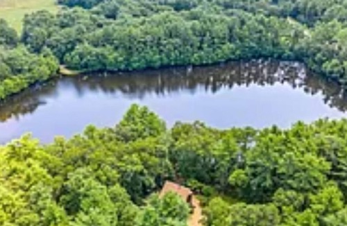 Carver Cabin | Beautifully wooded cabin on a pond- close to the city, even closer to the beach!