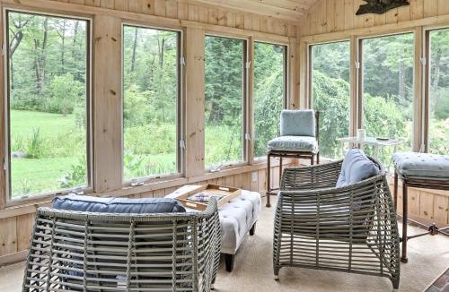 Becket House | Berkshires Home on 11 Acres w/Pond & 2 Fire Pits!